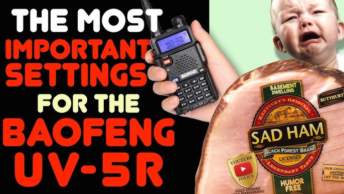 The UV-5R Explained For Beginners - Full Overview Of The Baofeng UV5R &  What The UV-5R Buttons Do 