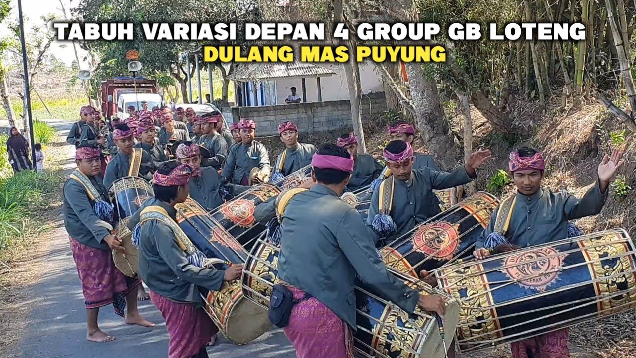 TABUH VARIASI DEPAN 4 GB LAIN GENDANG BELEQ DULANG MAS PUYUNG SELAMAT DATANG DI DESA JANGO