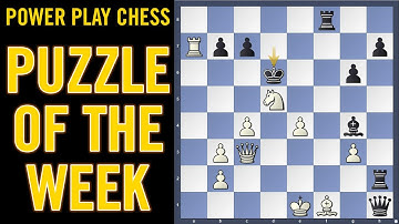 Chess puzzle of the week -  WHITE TO PLAY | Ledger vs Manmay, GB Championship 2025