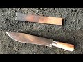 Making Knife from leaf spring