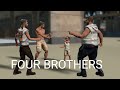 Four brothers  free fire animation