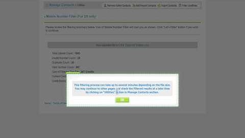 Tutorial Video - How To Filter Landlines for Voice Broadcast and Phone Marketing Campaigns