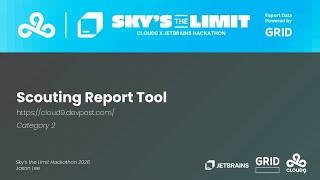 Cloud9 x Jetbrains Hackathon: Sky's the Limit (Category 2) Submission