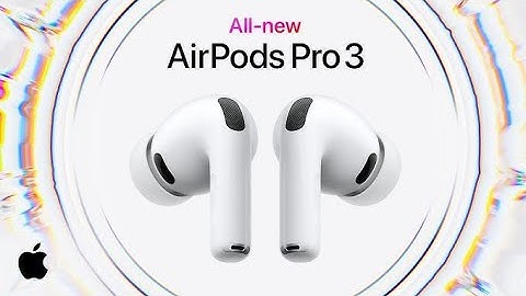 Introducing AirPods Pro 3 | New Design, Live Translation & Powerful Sound!
