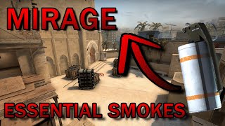 CS:GO Essential Smokes Mirage [64 tick]