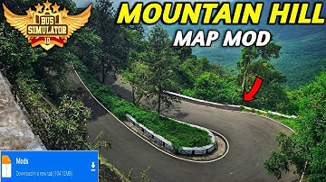 Map Mod Bussid 4.2 - Released Desi Mountain Hill map Mod For Bus Simulator Indonesia।Bussid Mod Map