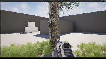 #Unreal #UE4 Unreal Niagara Foliage Gun