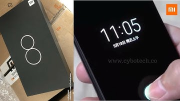 Xiaomi Mi 8 Official First Look & Under Display Fingerprint Scanner Video (Leaked)