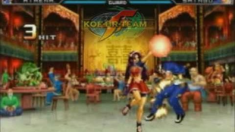2002 UM - ATHENA ASAMIYA BASIC COMBO - KOF-BR IMAGE COMBOS