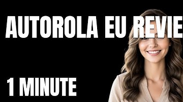 The Ultimate Autorola EU Review Tutorial  From Zero to Pro in 1 Minute