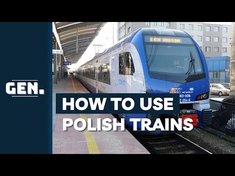 HOW TO USE TRAINS AND BUY TICKETS FOR POLISH TRAINS [PKP] [POLAND]