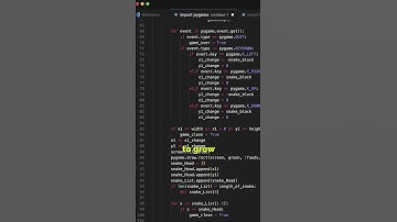 How to create snake game in Python | #python