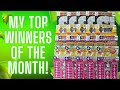 💥 Top Winning Scratch Cards of the Month! £75 Scratch Session 🎟️🔥