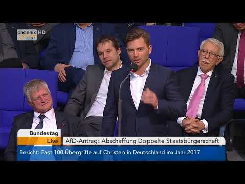 Bundestagsdebatte zur doppelten