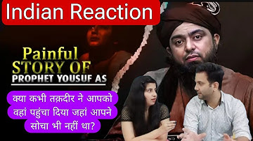 Indian Couple Reaction on Story of Prophet Yusuf AS | Engineer Ali Mirza