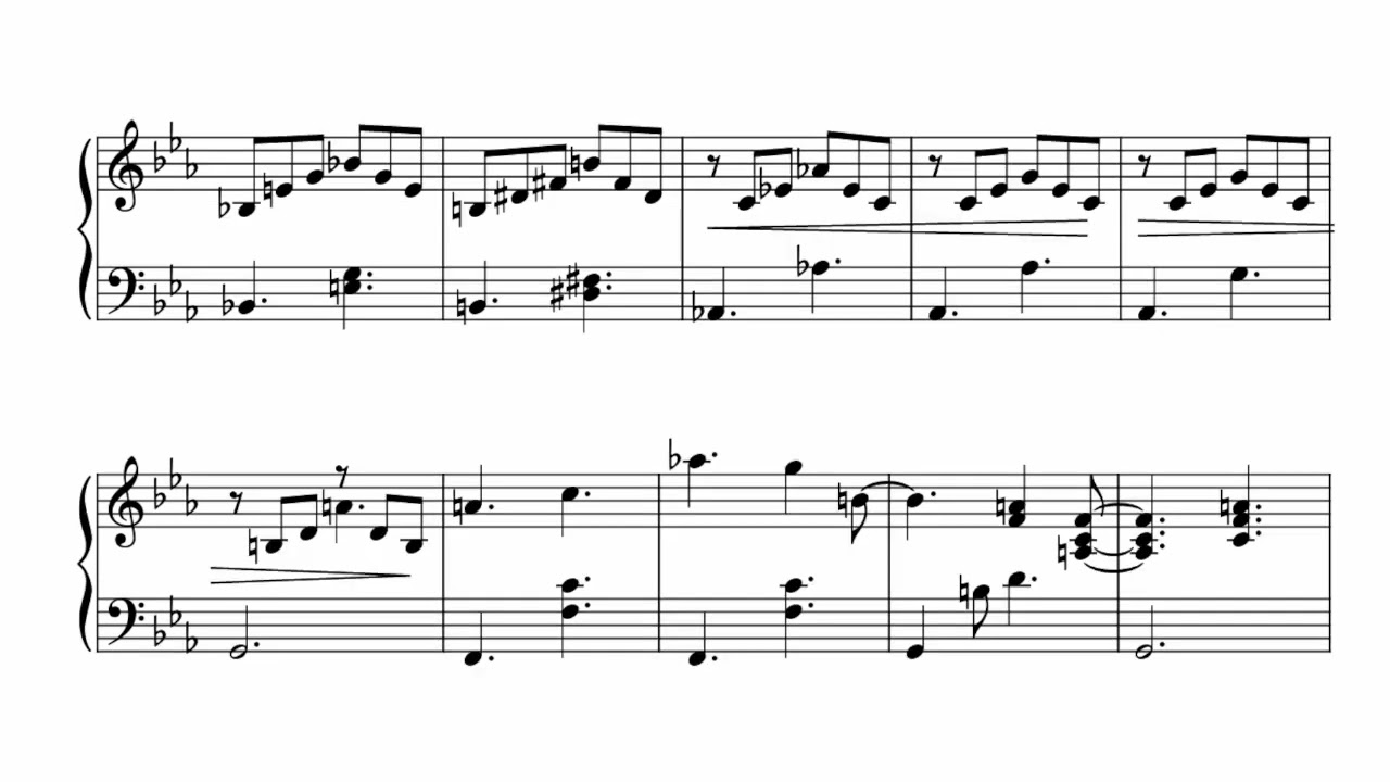 Elliott Smith- Bye (with Sheet Music) - YouTube