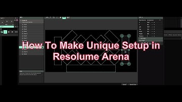 how to make unique setup in resolume arena @Vjjas #resolume #design #ledscreen #chaser #ledwall