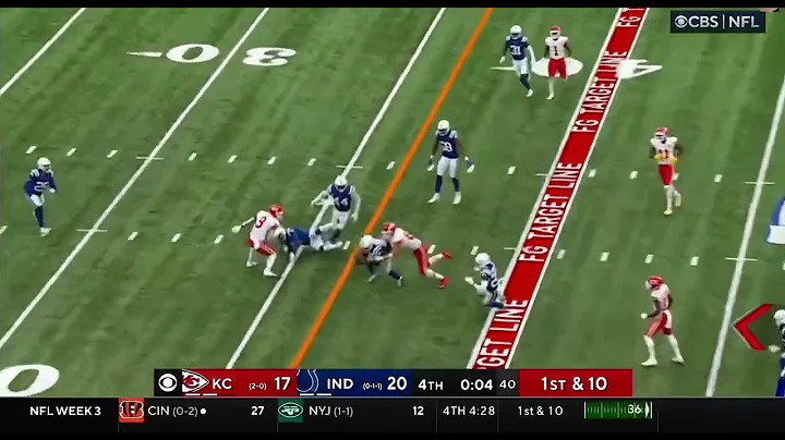 Colts GAME WINNING INTERCEPTION vs Chiefs