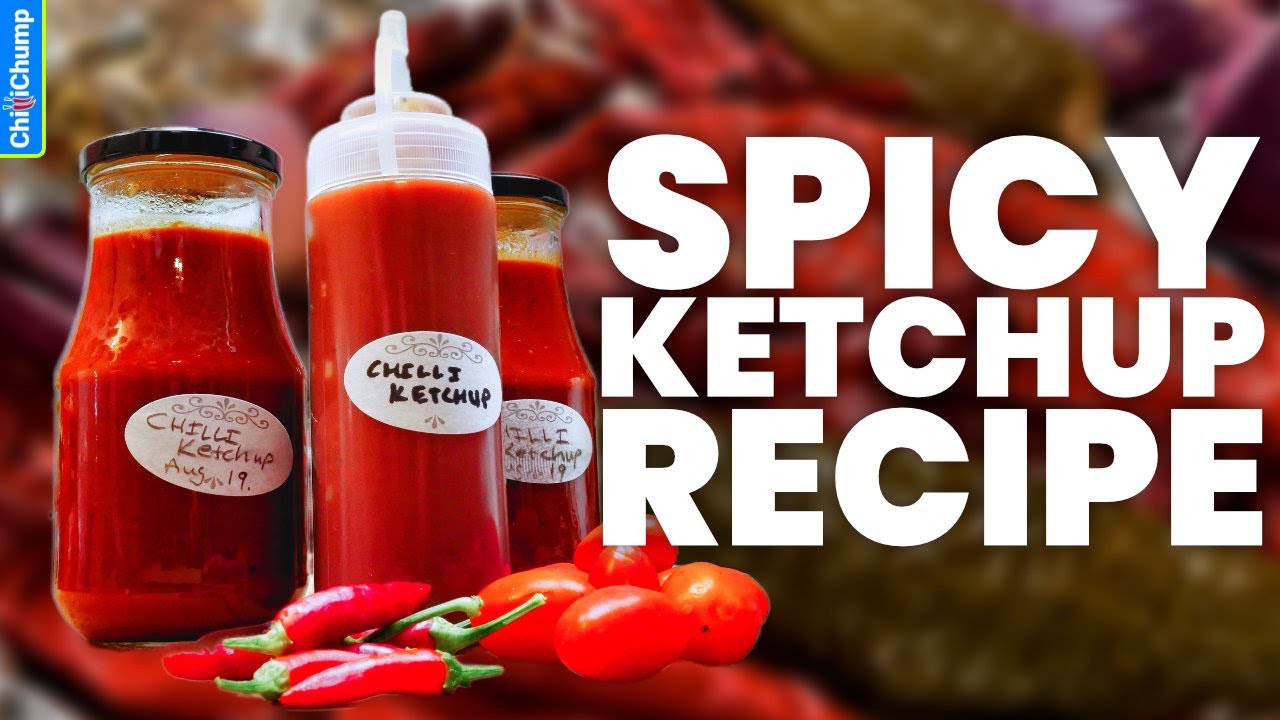 Easy Spicy Ketchup Recipe YouTube
