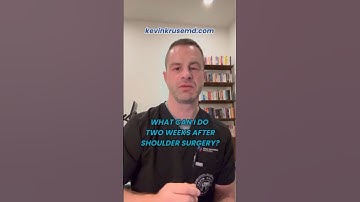 What Can I Do Two Weeks After Shoulder Surgery #shouldersurgery #orthopaedicsurgeon