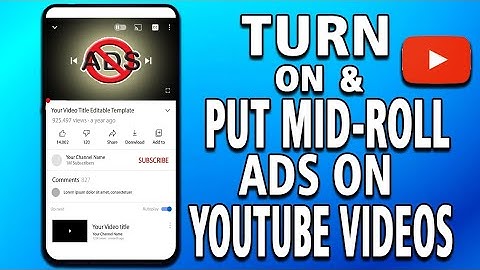 How to Turn On & Put Mid-Roll Ads on YouTube Videos | Increase Your Youtube Earnings (guide)