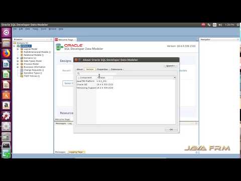 Oracle SQL Developer Data Modeler 18.4 Installation on Ubuntu 16.04 LTS using Oracle JDK 8