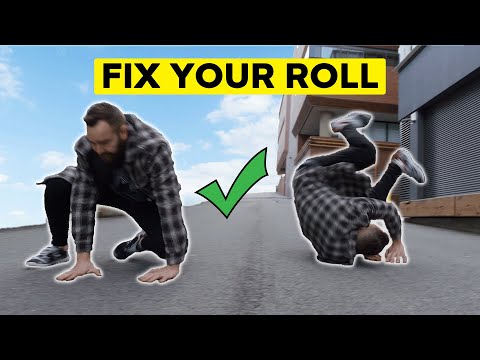 Ultimate Parkour Roll Tutorial (Learn how to roll on hard ground!)