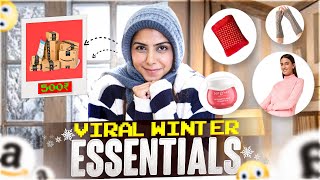 Trying *VIRAL* Amazon Winter Essentials! | Amazon Winter Haul by Ishita Khanna 37,449 views 5 months ago 8 minutes, 29 seconds