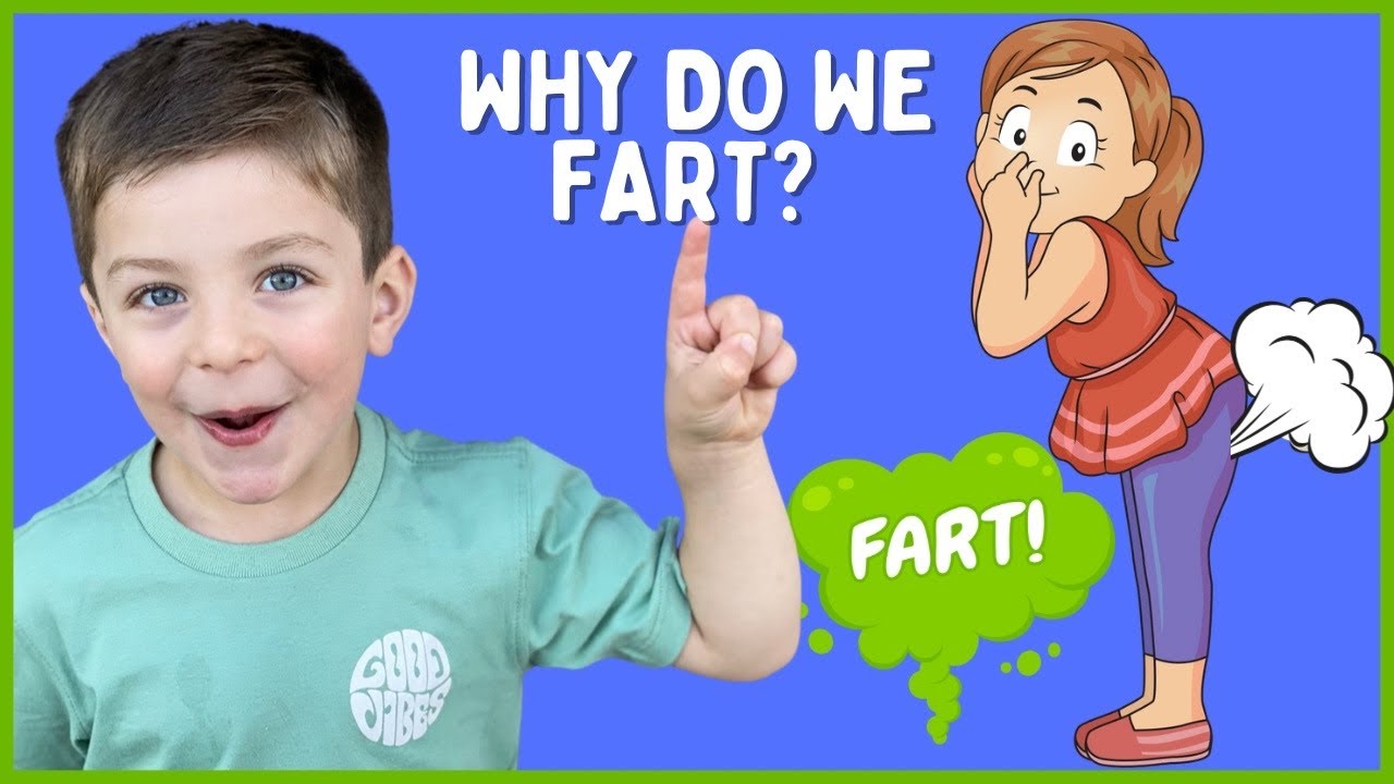 Why do we FART? Farts for Kids 💨 Fun Science Facts for Kids