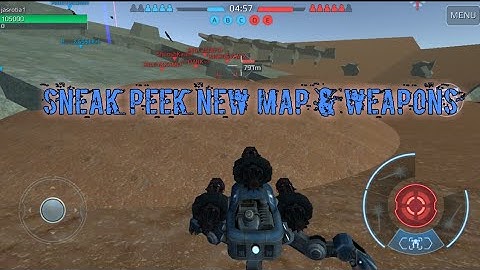 War Robots - Sneak Peek New map & Weapons