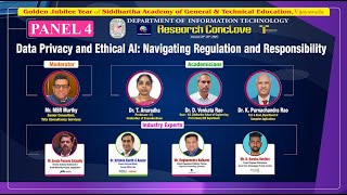 Panel 4 – Data Privacy and Ethical AI: Navigating Regulation and Responsibility