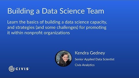 Building a Data Science Team