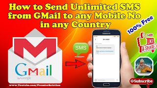 How to send unlimited SMS from Gmail to any Mobile Number in any country 100% Free | Email to SMS screenshot 2