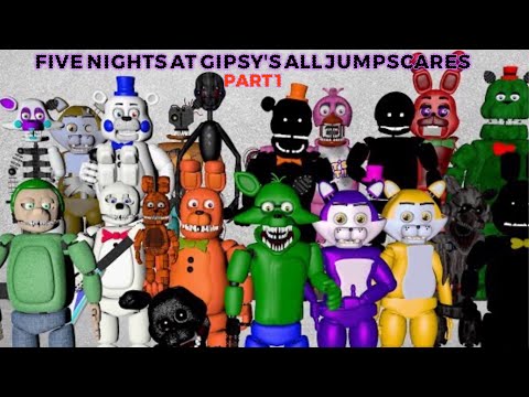 Five Nights at Gipsy’s all Jumpscares Part 1