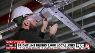 Brightline brings 3,000 jobs to Las Vegas