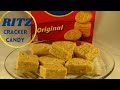 Ritz Cracker Candy - No Bake