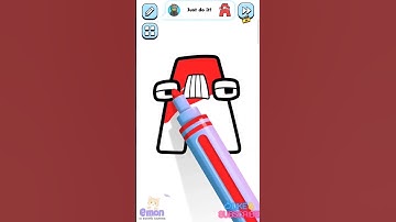 How To Draw Alphabet Lore - Letter A - Gameplay Cute Easy Step By Step Drawing Tutorial #shorts