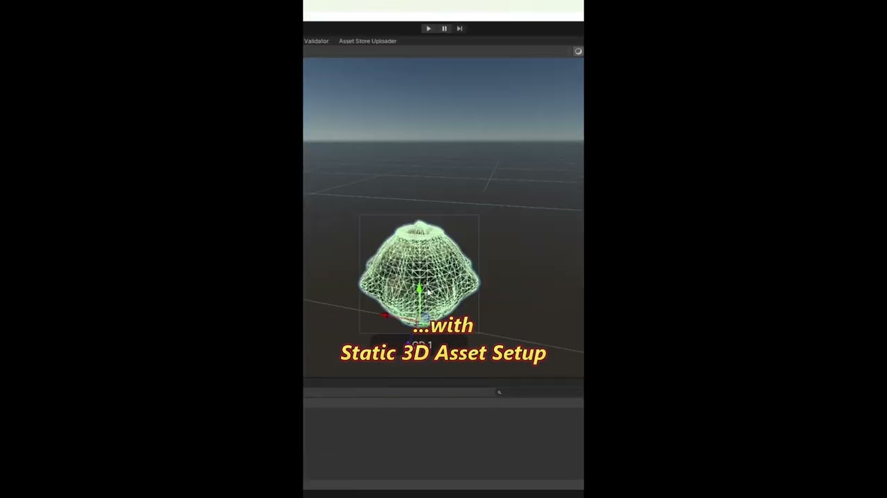 Static 3D Asset Setup - Presentation (Unity Asset)