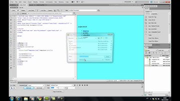 Inserindo tabela e imagens no site - dreamweaver