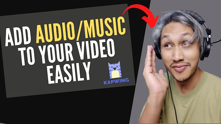 How to add audio to video easily and quickly | Kapwing Video Editor for iPhone, Android and Desktop