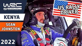 US Rally Driver Sean Johnston prepares for WRC Safari Rally Kenya 2022