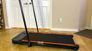 We got a compact Under Desk Treadmill Urevo Strol Lite 2in1 UnderDesk Treadmill