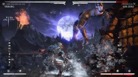 MKX Cyber Sub-Zero armor trade combo