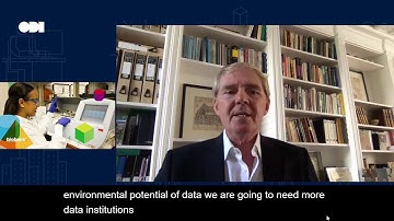 Sir Nigel Shadbolt on Data Institutions