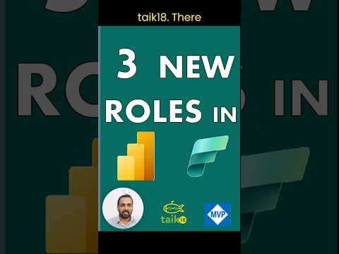 3 new roles in Power BI service and fabric by taik18
