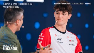 Zoomex & Haas F1 on Ethereum and Stablecoins - TOKEN2049 Singapore 2025