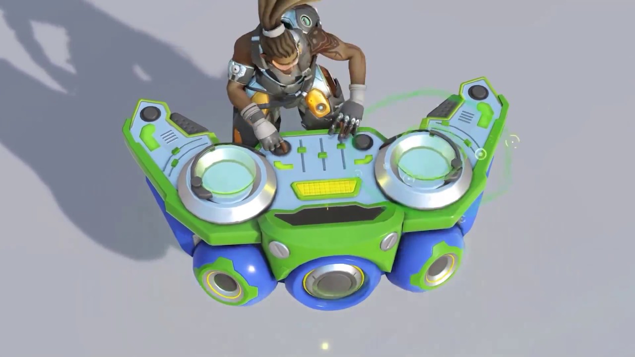 Lucio DJ emote (Dance Party) (Overwatch) - YouTube