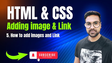 HTML & CSS Tutorial: Adding Images & link Tutorial In Hindi for Beginner