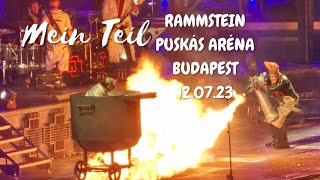 Mein Teil | Rammstein | Live Puskás Aréna Budapest | 12th July 2023