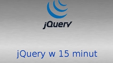 jQuery w 15 minut